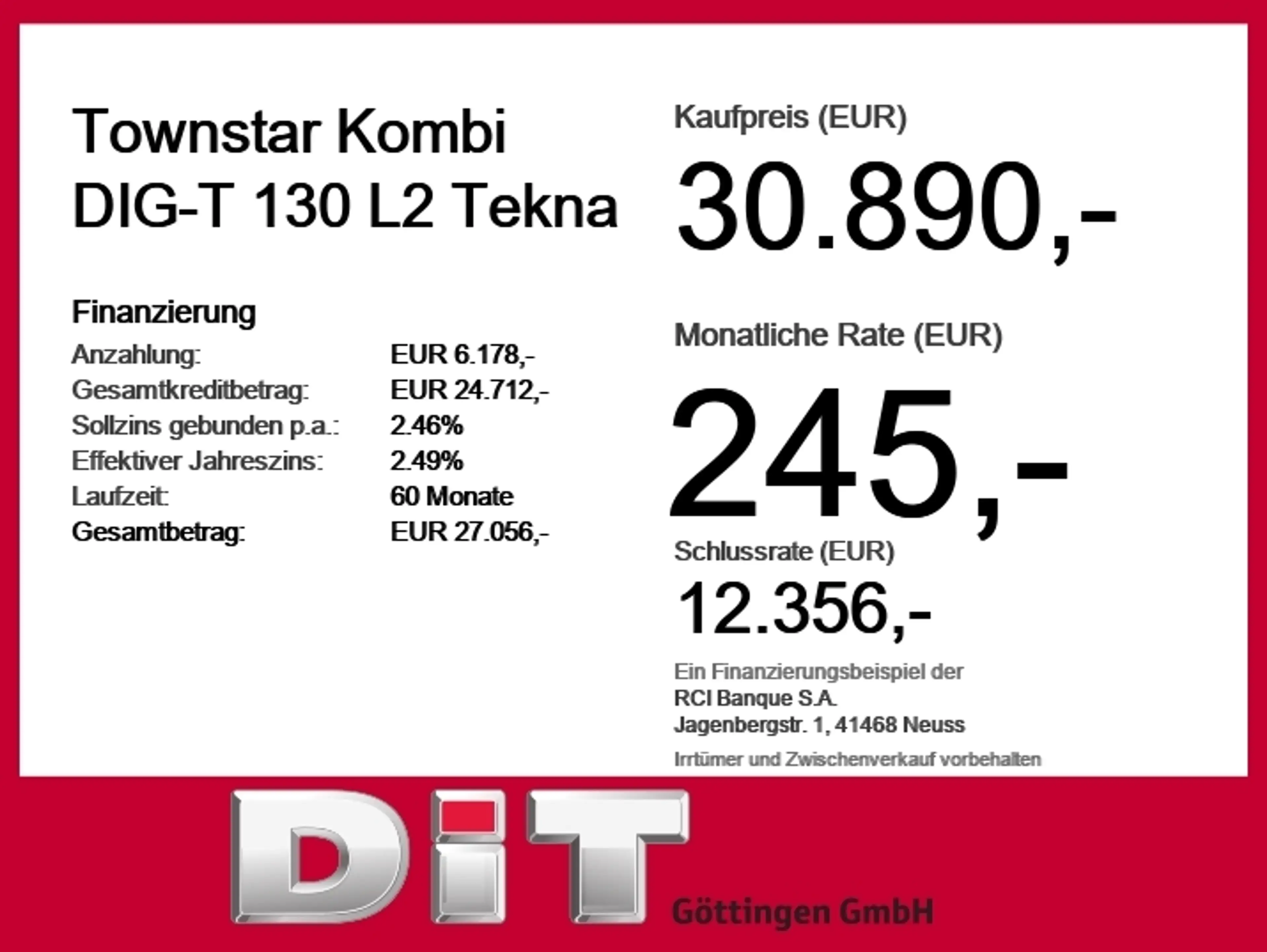 Nissan Townstar Kombi DIG-T 130 L2 Tekna 360+AUT+Kam. — photo 5