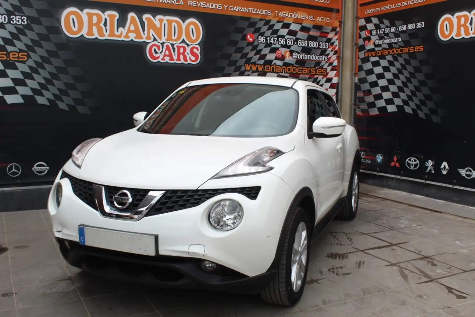 Nissan Juke 1.5dCi Tekna 4x2 Blanco - 1
