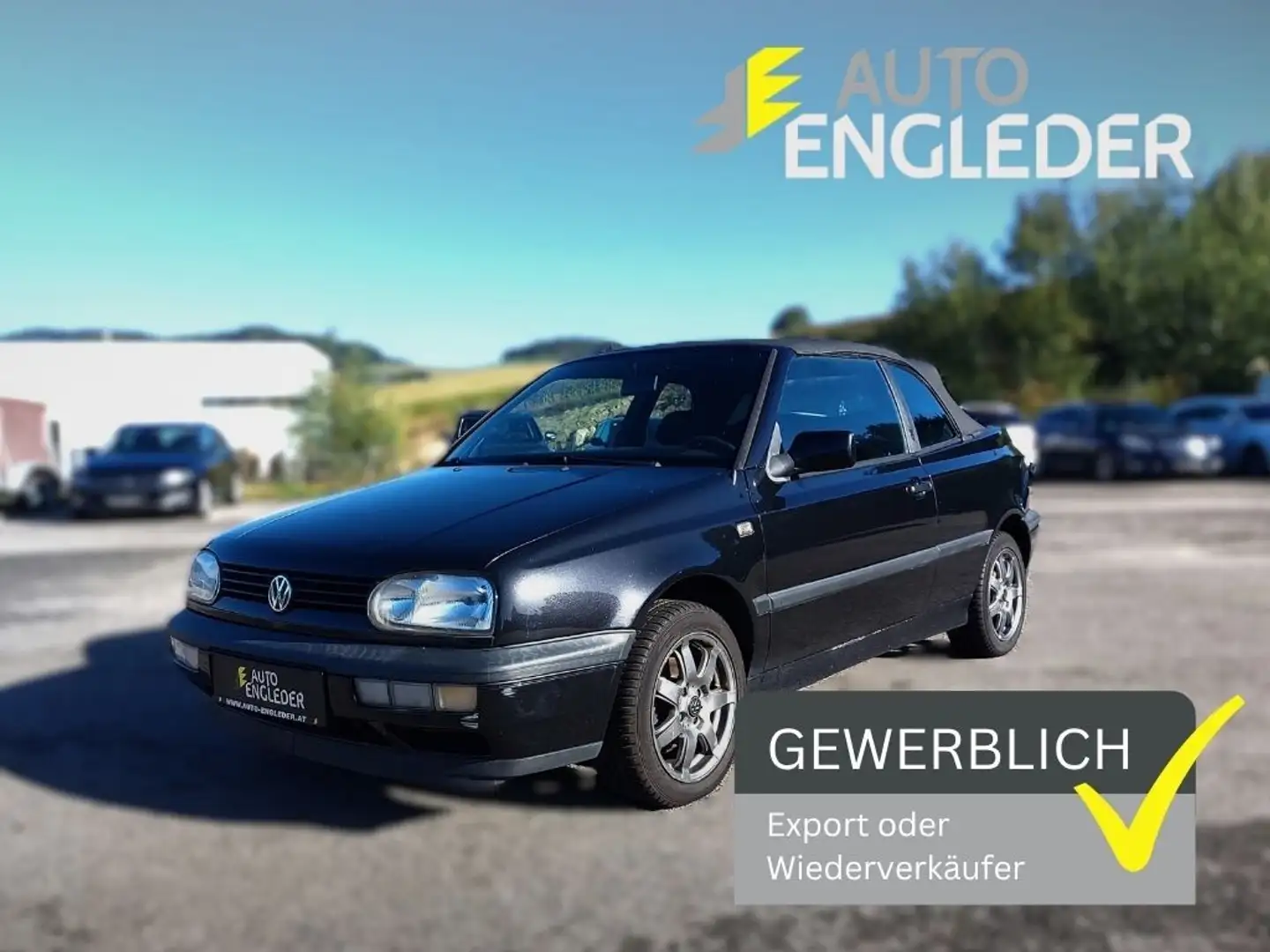 Volkswagen Golf R abbit Cabrio el. Verdeck TDI (EXPORT ODER WIEDE... Schwarz - 1