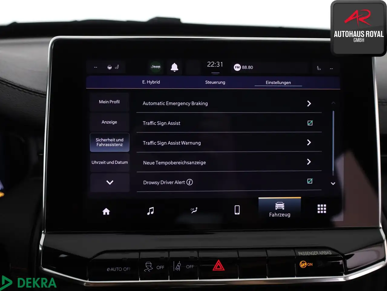 Jeep Compass 1.5 GSE e-Hybrid HIGH ALTITUDE KEYLE,ACC, миниатюра 19