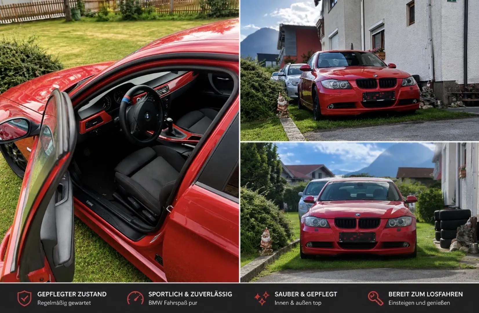 BMW 318 318i Österreich-Paket Rot - 2