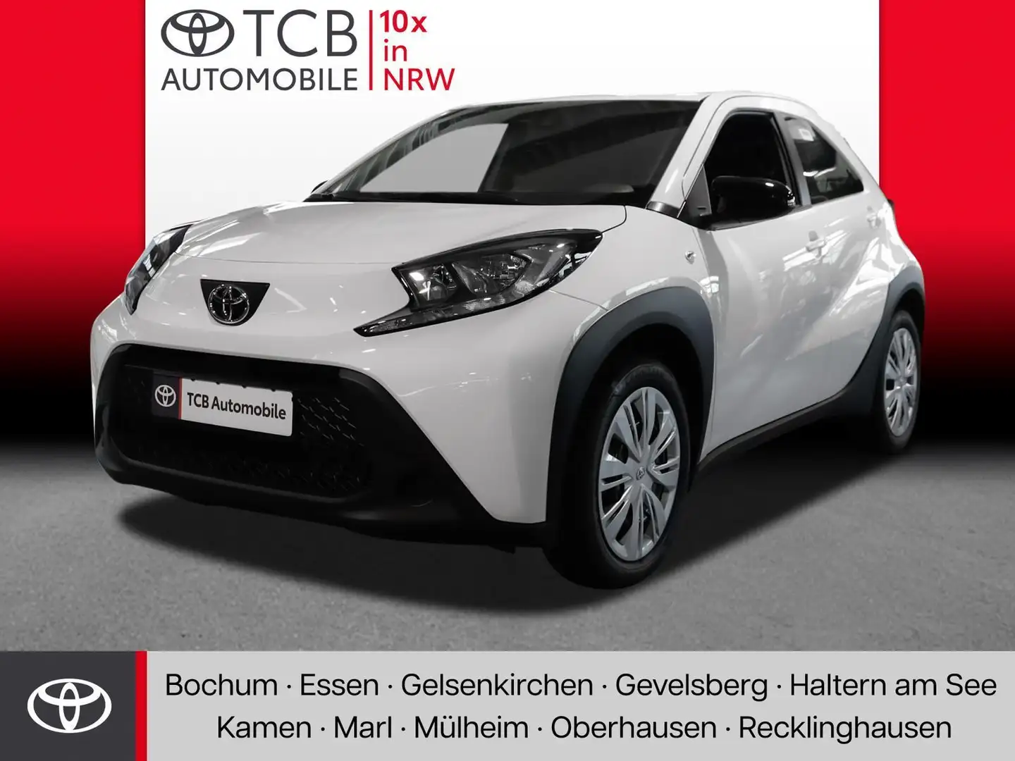 Toyota Aygo X 1.0 Play KAMERA KLIMA BT DAB ZV SERVO AUX Fehér - 1