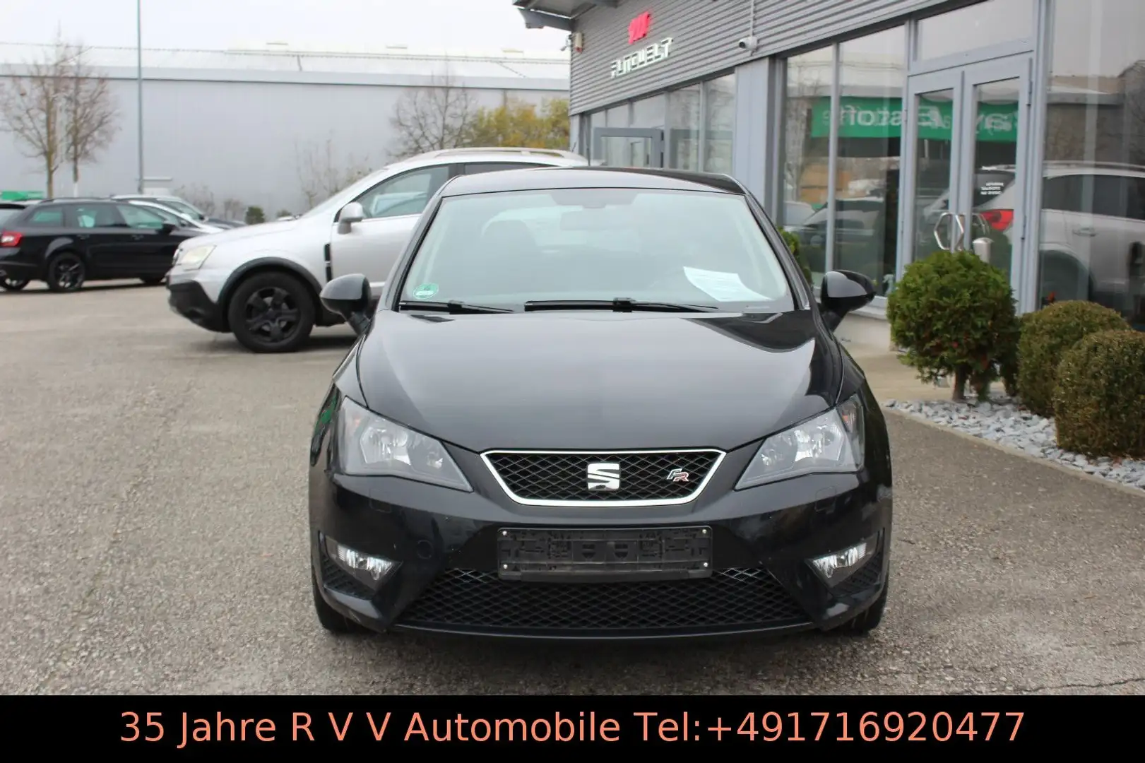 SEAT Ibiza FR, Scheckheftgepflegt, AHK, TÜV neu Schwarz - 2