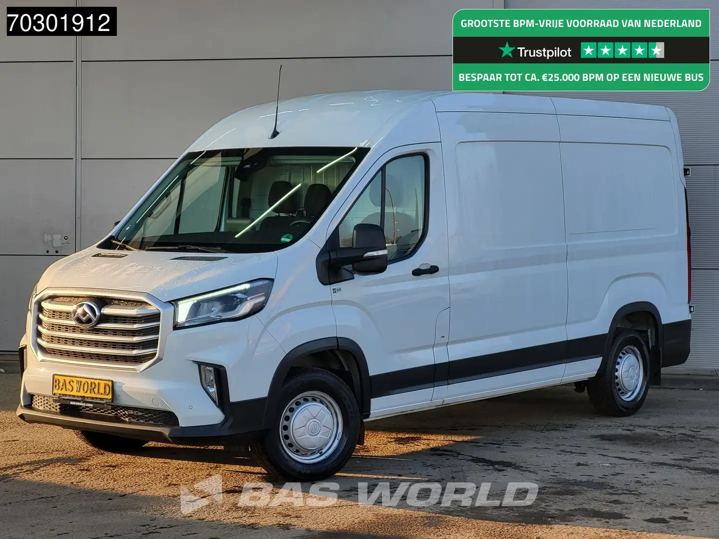 Maxus Deliver 9 L3H2 Airco Cruise Camera Parkeersensoren 10-inch D Wit - 1