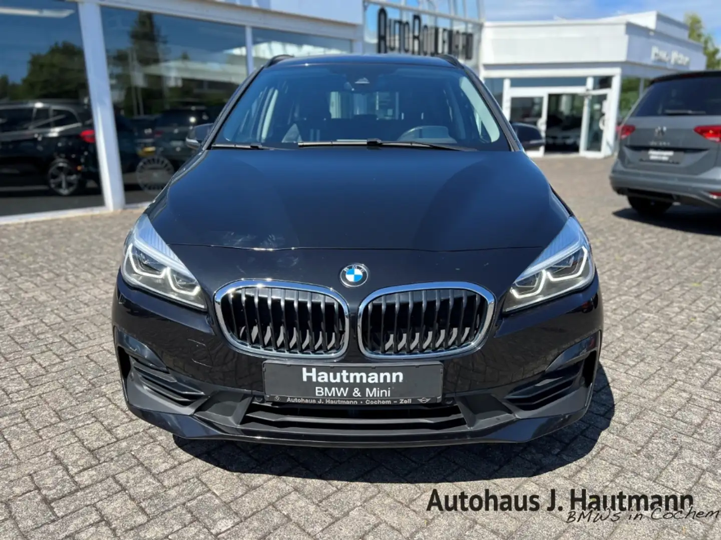 BMW 218 d Gran Tourer SPORT LINE *1.HAND*AHK*NAVI+*HUP* Schwarz - 2