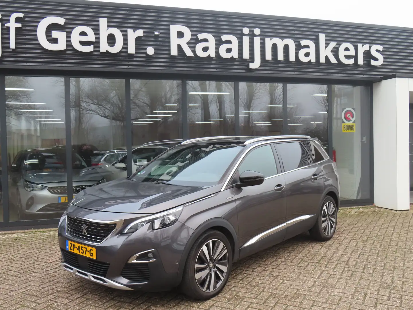Peugeot 5008 1.2 PureTech GT-Line*EXPORTPRIJS*ACC*Panoramadak*L Grijs - 1