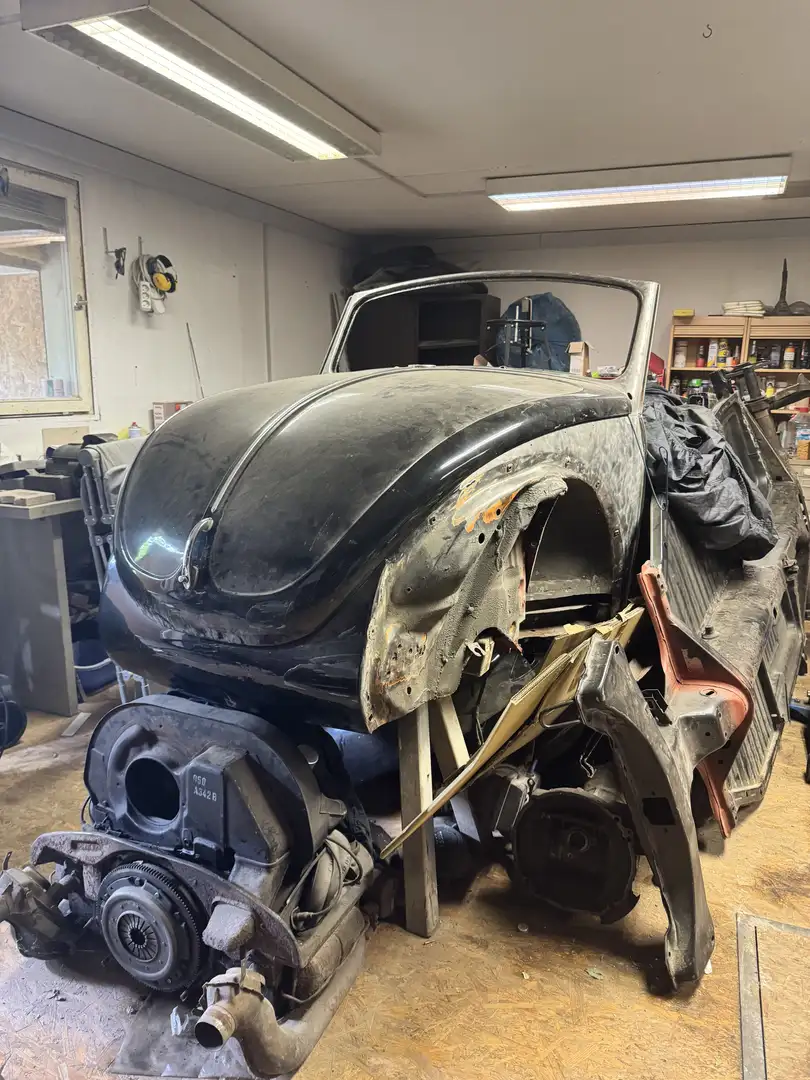 Volkswagen Käfer Käfer Cabriolet Projekt 1300 Negru - 1