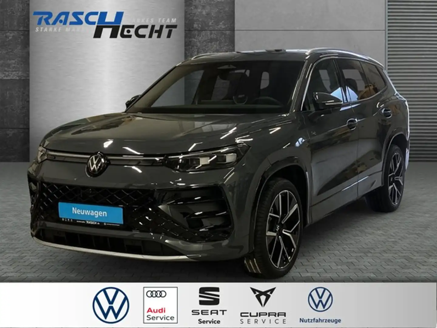 Volkswagen Tayron R-Line 2.0 TDI 4MOTION*LED*NAVI*STANDHZG Grau - 1
