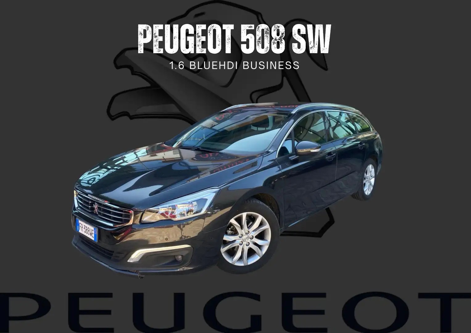Peugeot 508 508 SW SW 1.6 bluehdi Business s Negro - 1