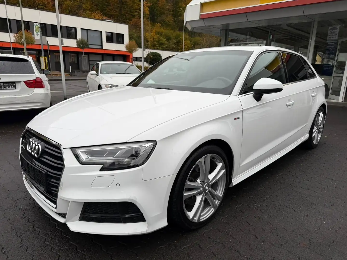Audi A3 Sportback 40TDI quattro sport,S-Line Sportp.Plus Weiß - 1