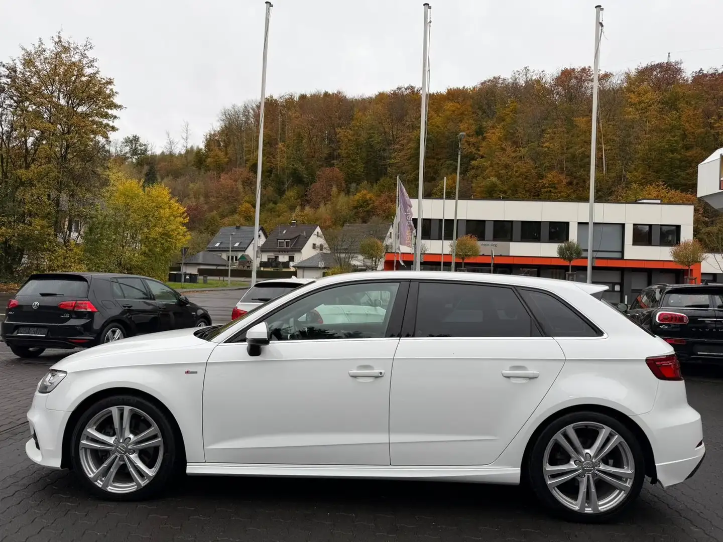 Audi A3 Sportback 40TDI quattro sport,S-Line Sportp.Plus Weiß - 2