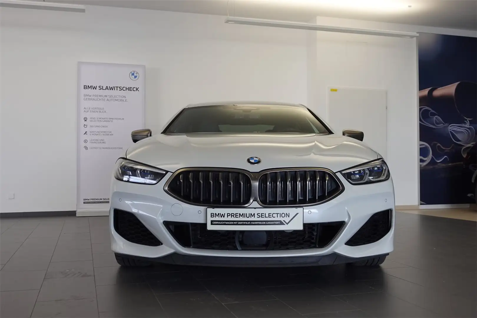 BMW M850 i xDrive Gran Coupe Weiß - 2