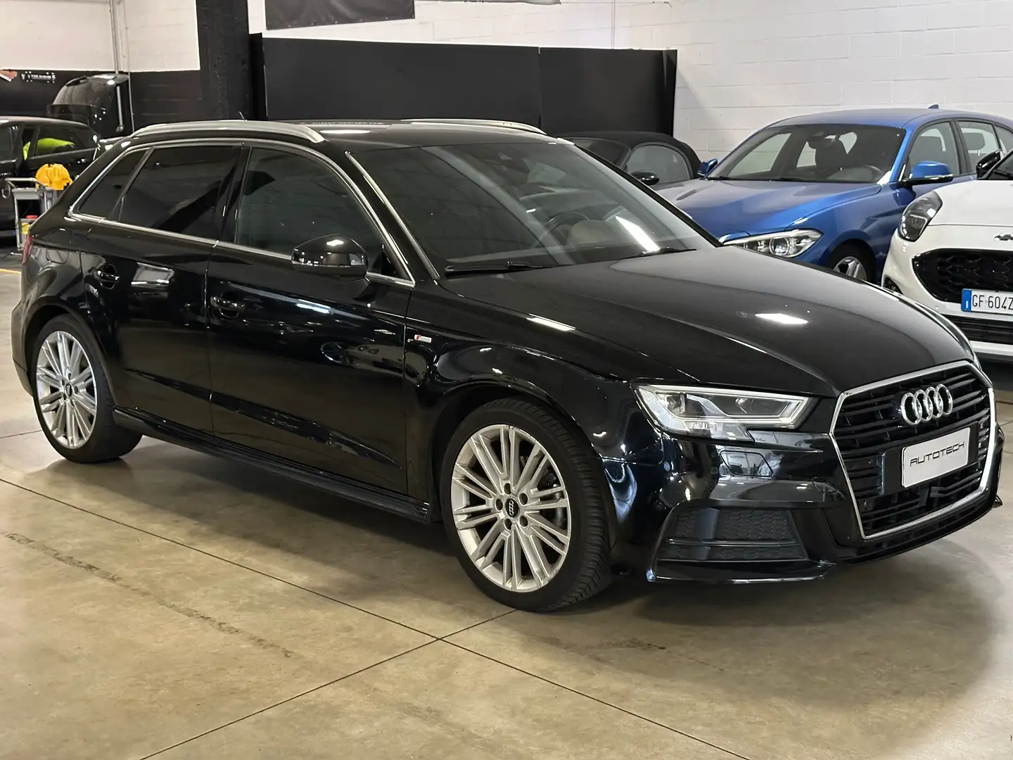 Audi A3 A3 Sportback 2.0 tdi SLINE 150cv s-tronic E6 Nero - 1