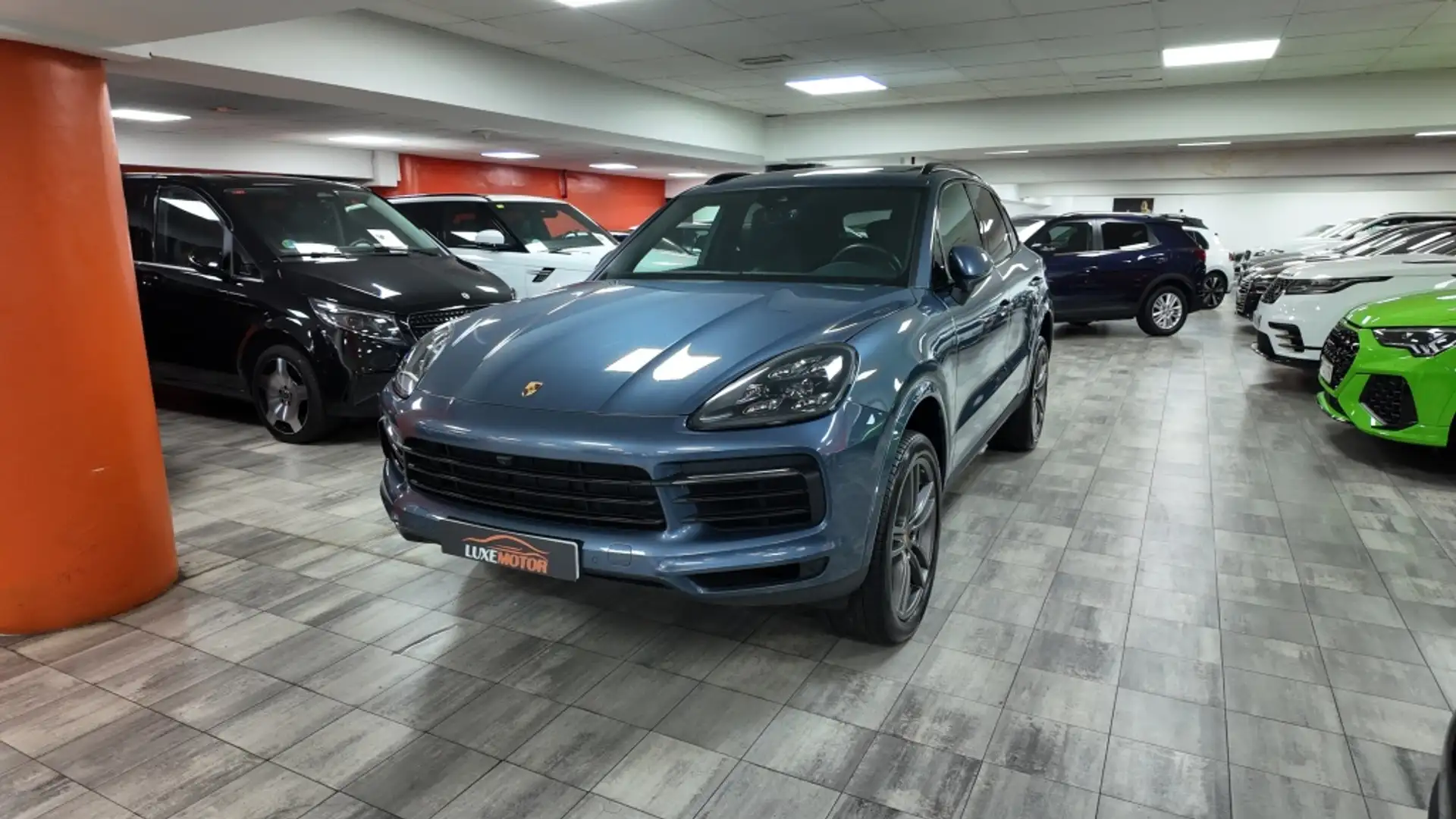 Porsche Cayenne S Aut. Azul - 1