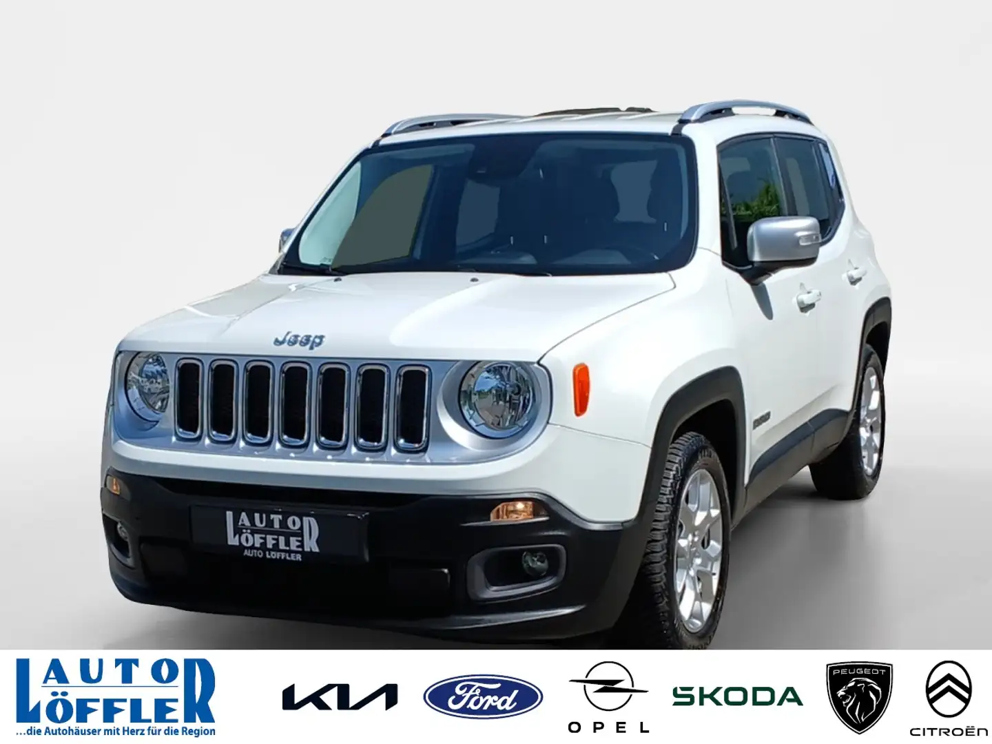 Jeep Renegade Limited SHZ^ PDCH^ KLIMA^ LHZ^ Klima Einparkhilfe Blanco - 1