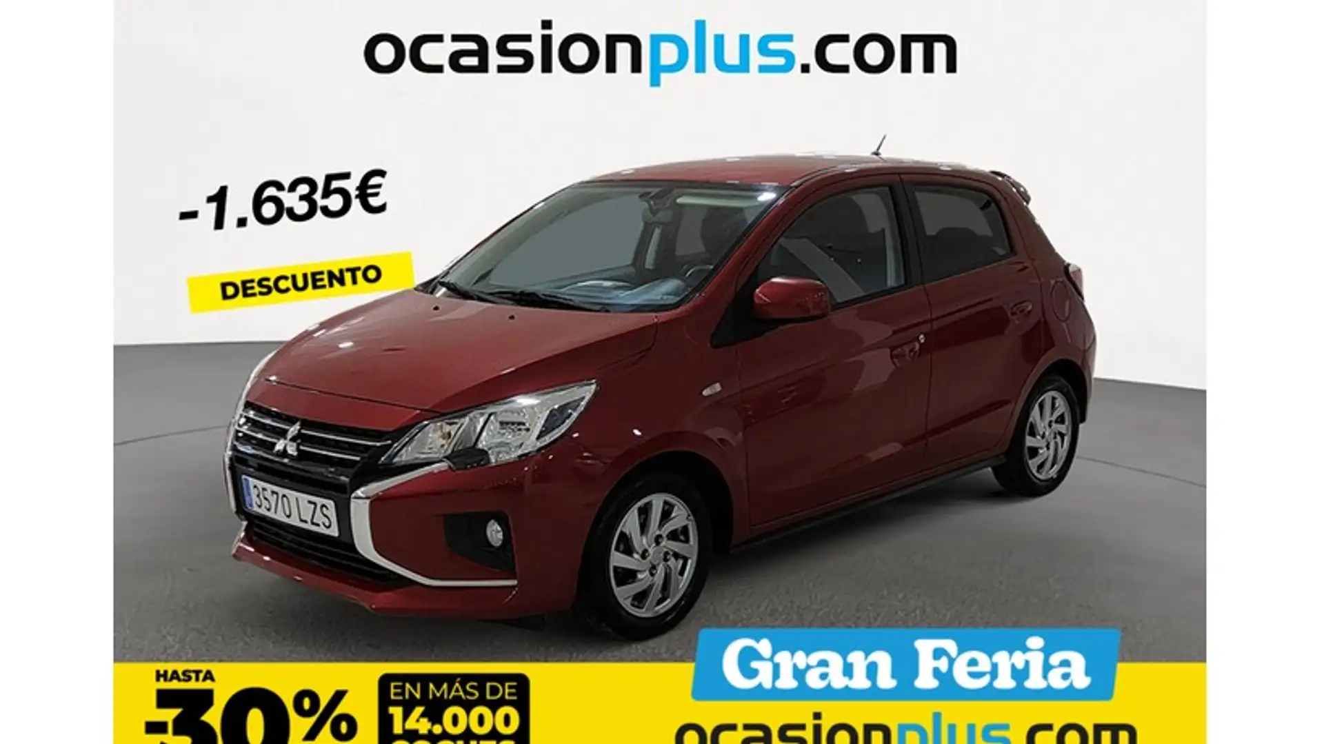 Mitsubishi Space Star 120 MPI Motion Rojo - 1