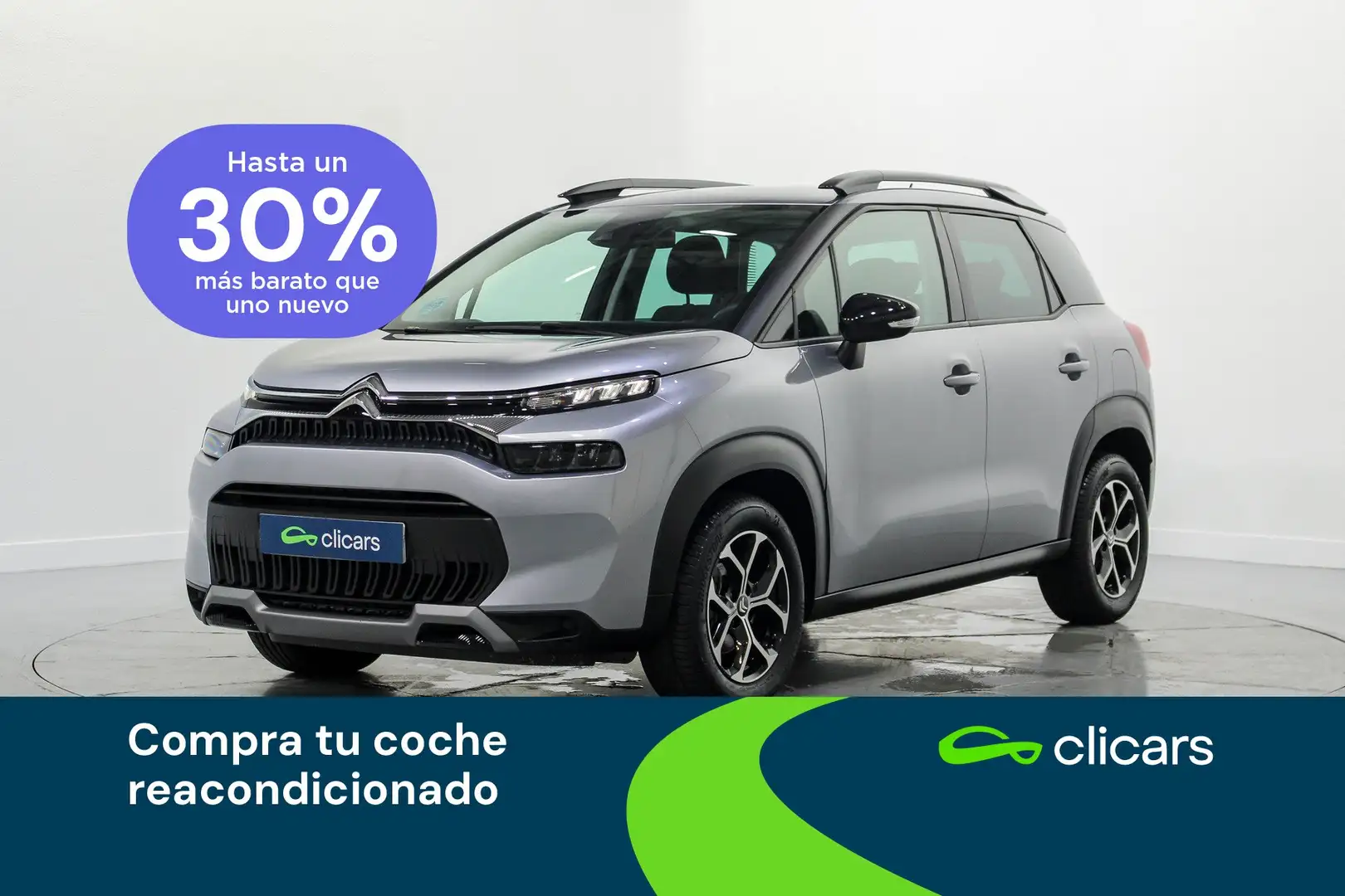 Citroen C3 Aircross Puretech S&S Plus 110 Plateado - 1