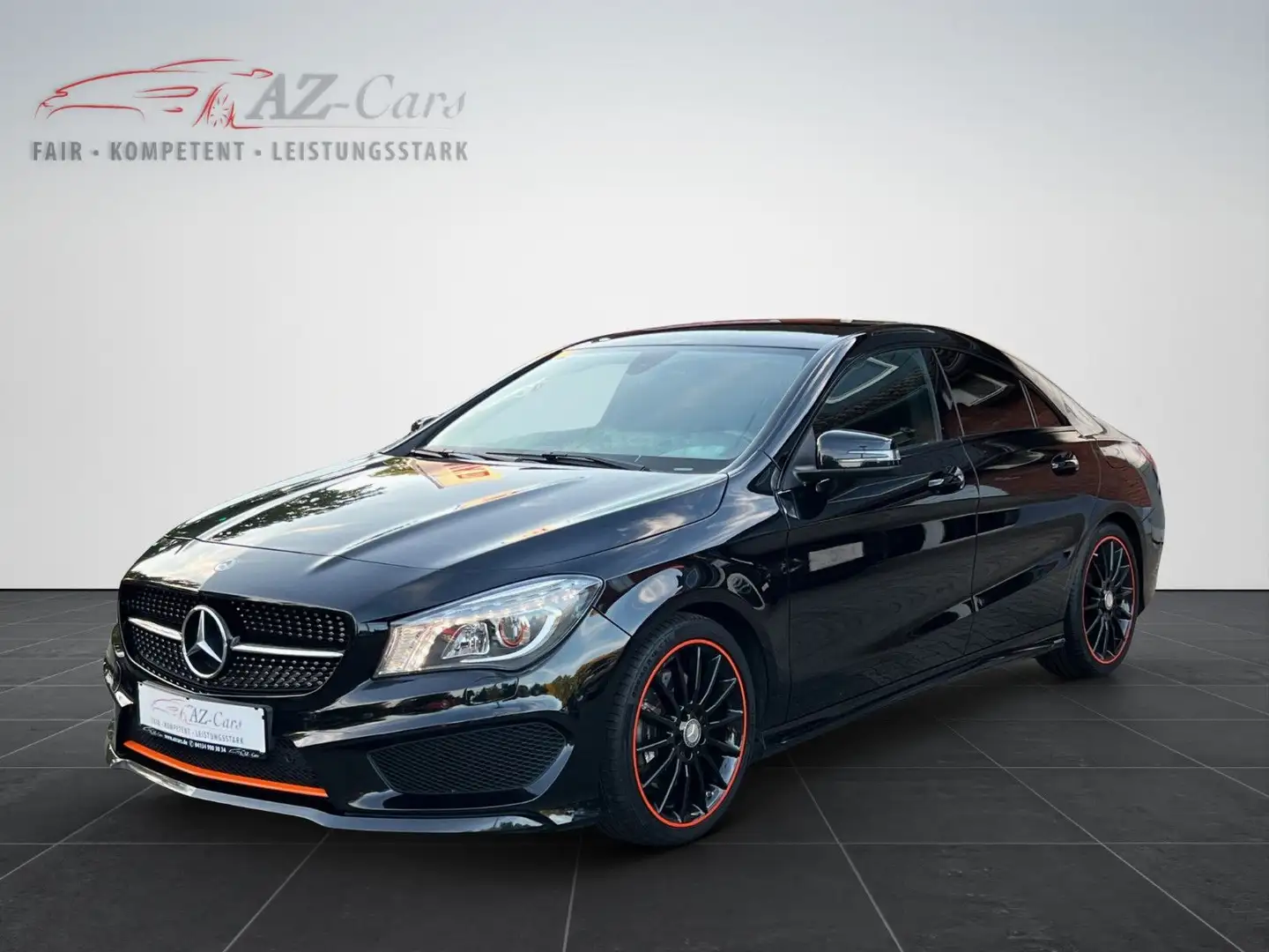 Mercedes-Benz CLA 220 CDI*AMG-LINE*ORANGE-EDITION*NIGHT-PAKET* Noir - 2