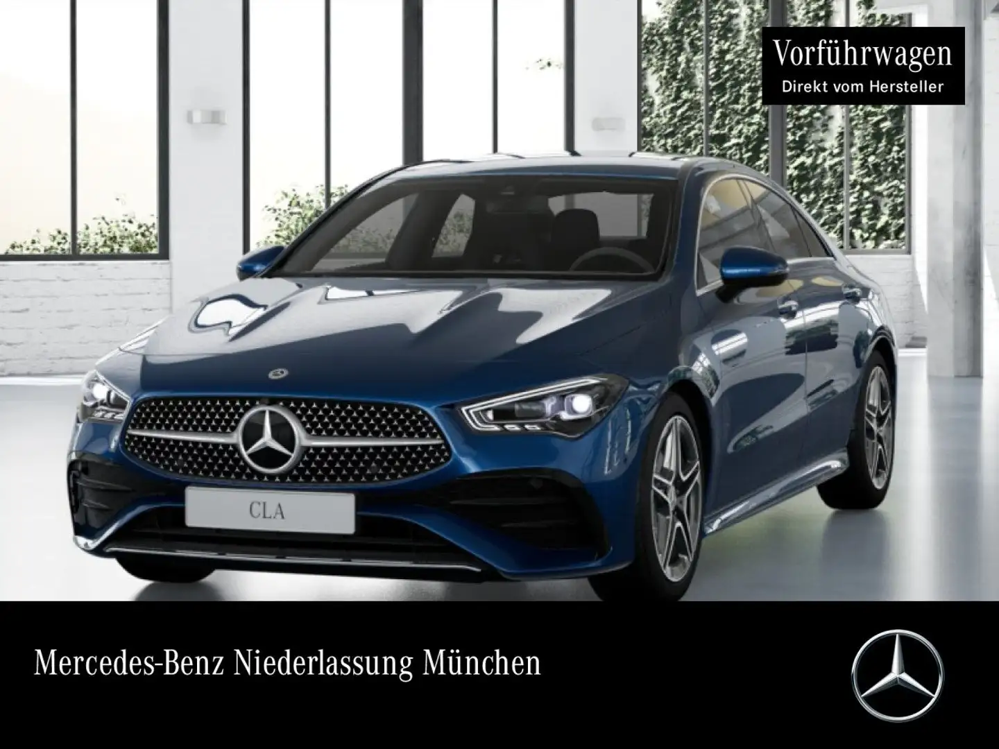 Mercedes-Benz CLA 200 AMG+360°+MULTIBEAM+TOTW+KEYLESS+7G Blau - 1