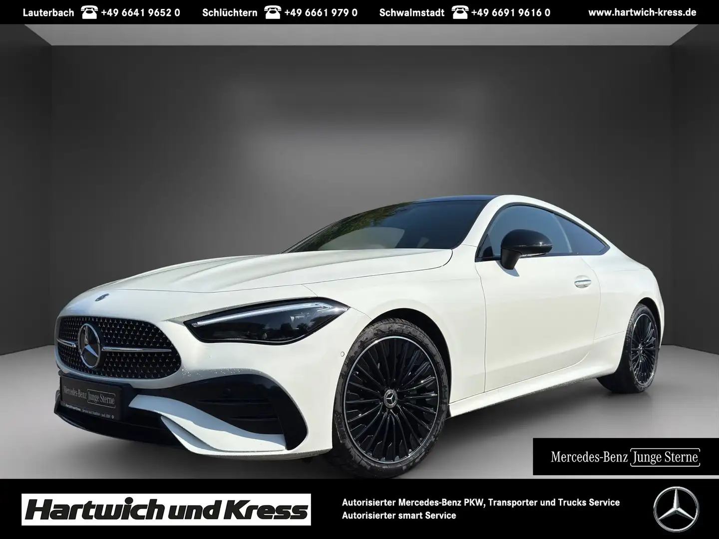 Mercedes-Benz CLE 200 CLE 200 AMG Line Advanced Plus+Pano+Sitzklima+Night+ Weiß - 1