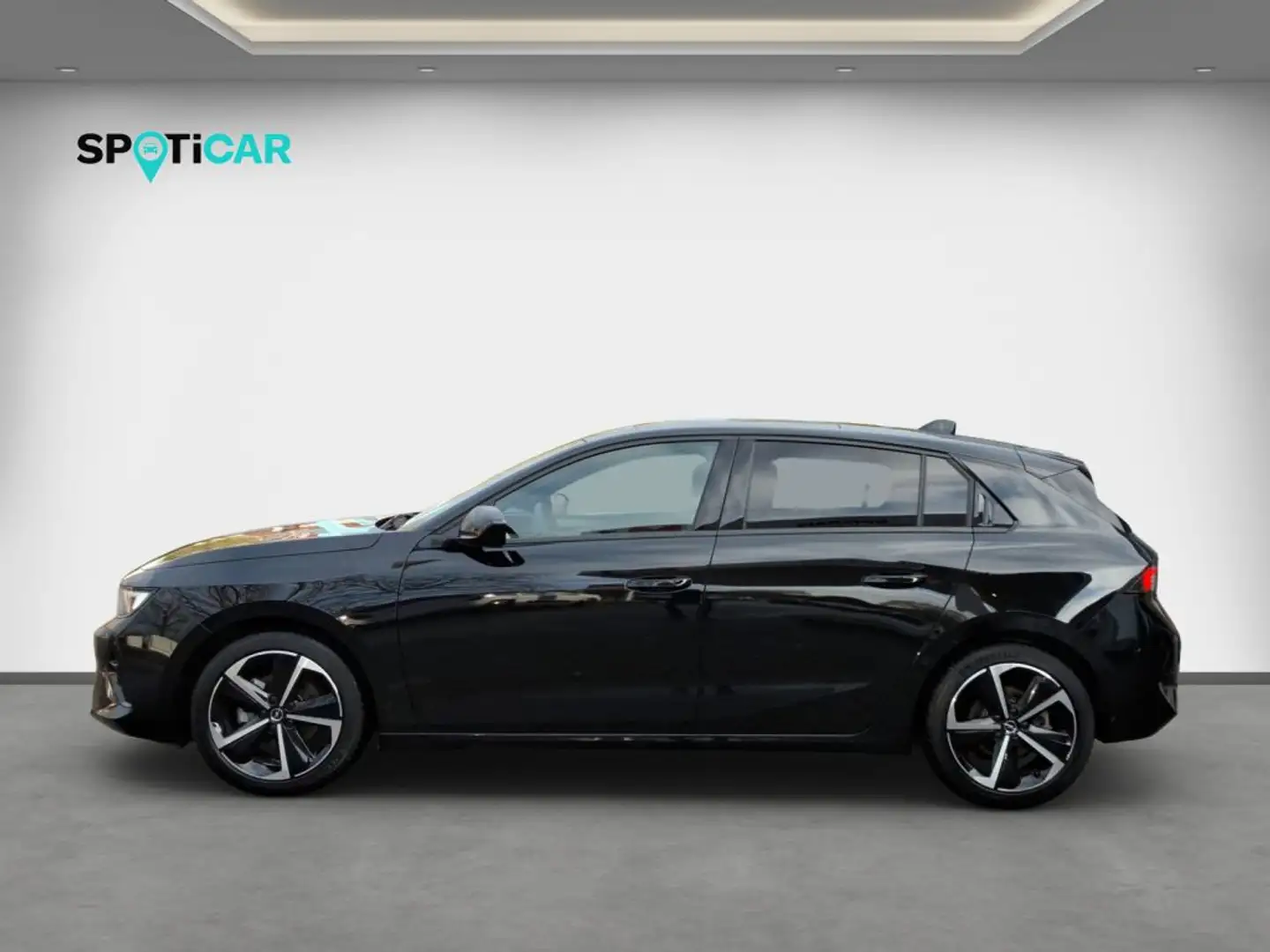 Opel Astra 1.2 Turbo Automatik GS Schwarz - 2