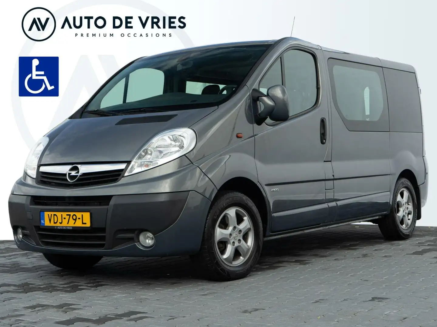 Opel Vivaro 2.0 CDTI Automaat 3+1 Rolstoelbus L1H1 | Airco | N Gri - 1