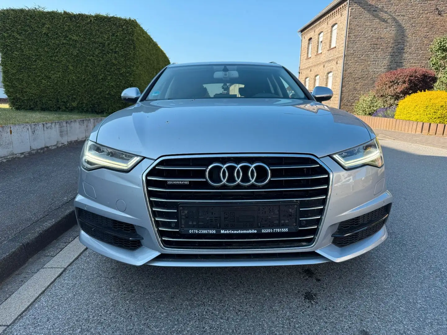 Audi A6 Avant 2.0 TDI quattro Aut. Euro 6 Silber - 2