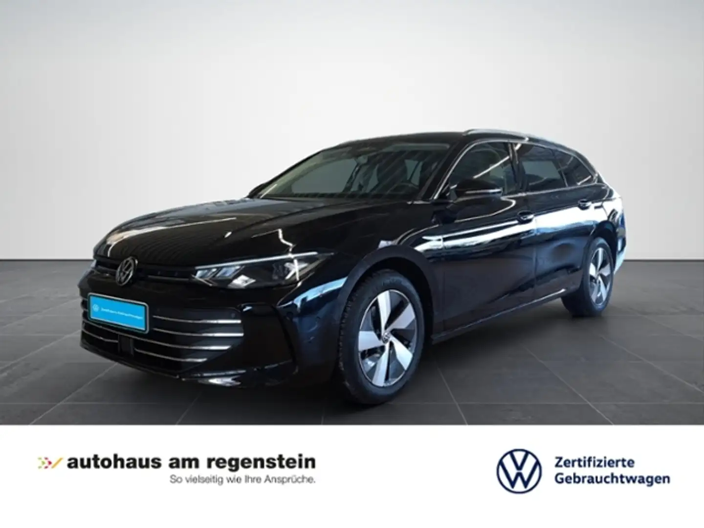 Volkswagen Passat Variant 2.0TDI LED/AHK/360°/Navi/ACC Zwart - 1