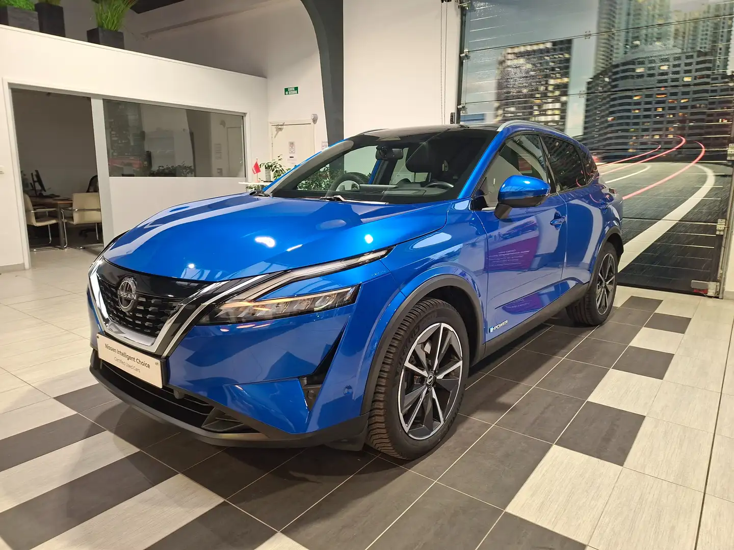 Nissan Qashqai E POWER TEKNA Blauw - 2