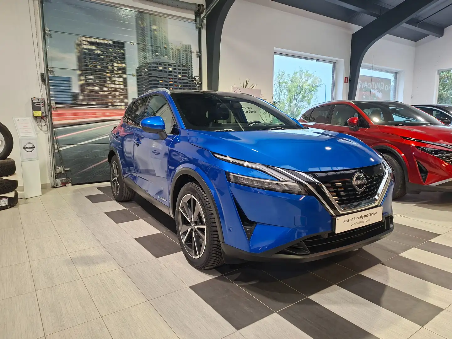 Nissan Qashqai E POWER TEKNA Blauw - 1