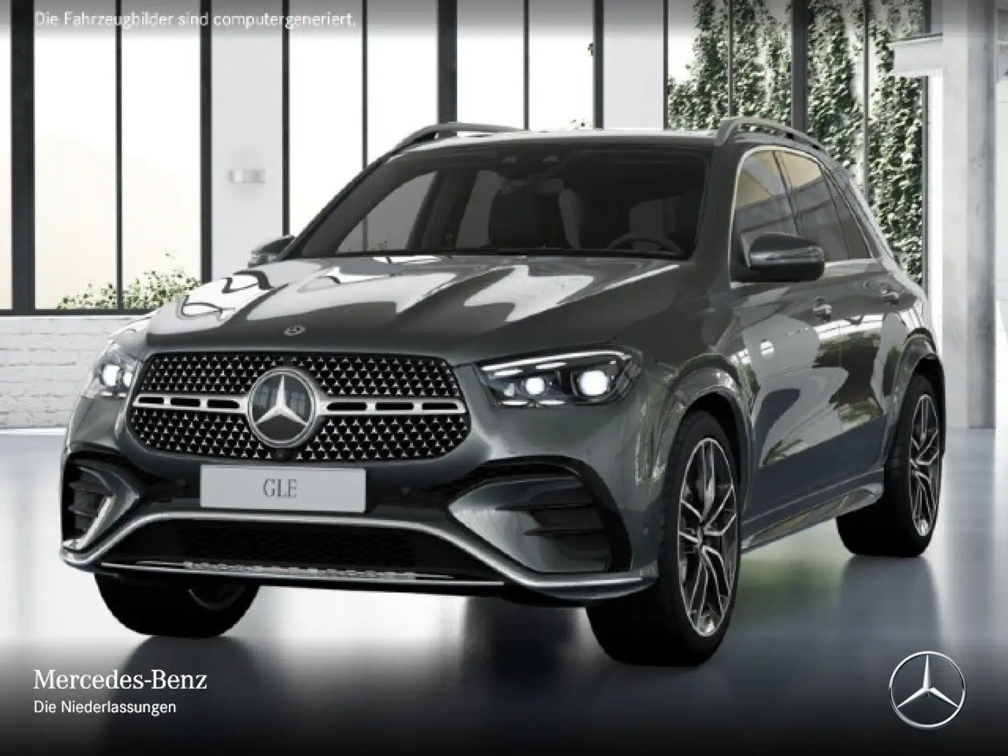 Mercedes-Benz GLE 450 4M AMG+PANO+360+AHK+MULTIBEAM+22"+HUD+SPUR Grau - 2