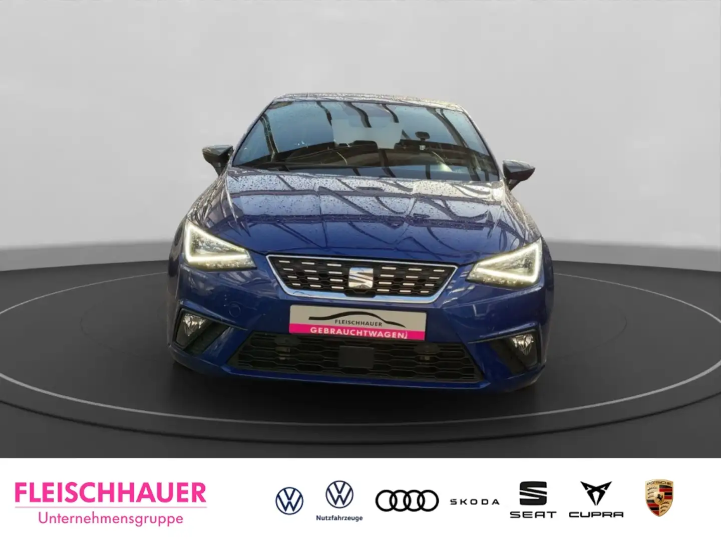 SEAT Ibiza 1.0 TSI XCellence Navi Soundsystem LED Apple CarPl Blau - 2