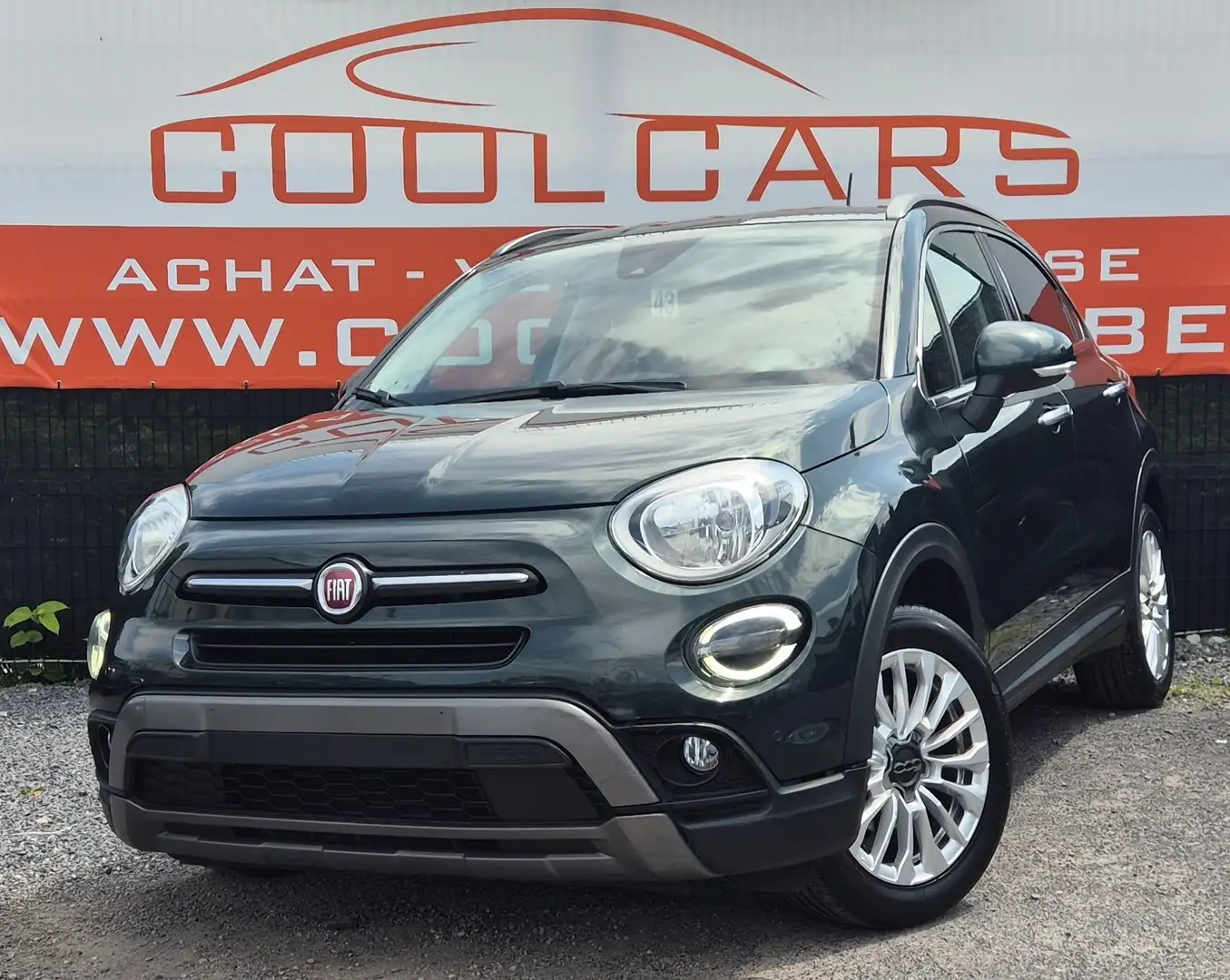 Fiat 500X 1.0 - EU6D - GARANTIE 1AN - GPS - CLIM - CAMERA Vert - 1