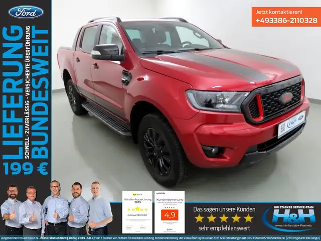 Ford Ranger 2.0Aut 4x4 Stormtrak ähnl.Wildtrak AHK+ACC