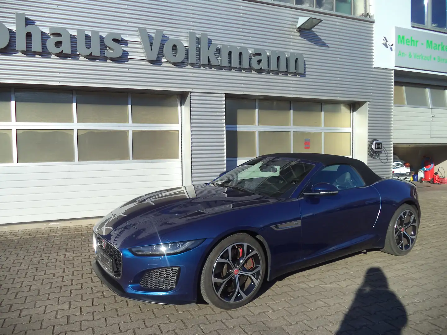 Jaguar F-Type Basis Sportlenkrad Sportsitze Leder LED Kamera Albastru - 2