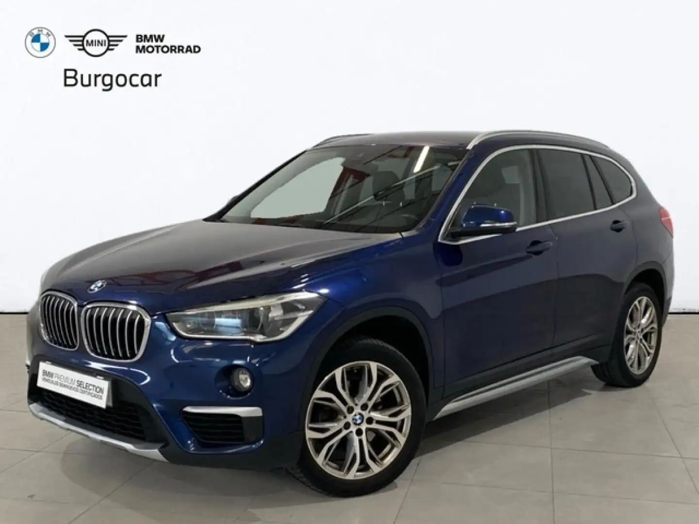 BMW X1 sDrive 18dA Bleu - 1