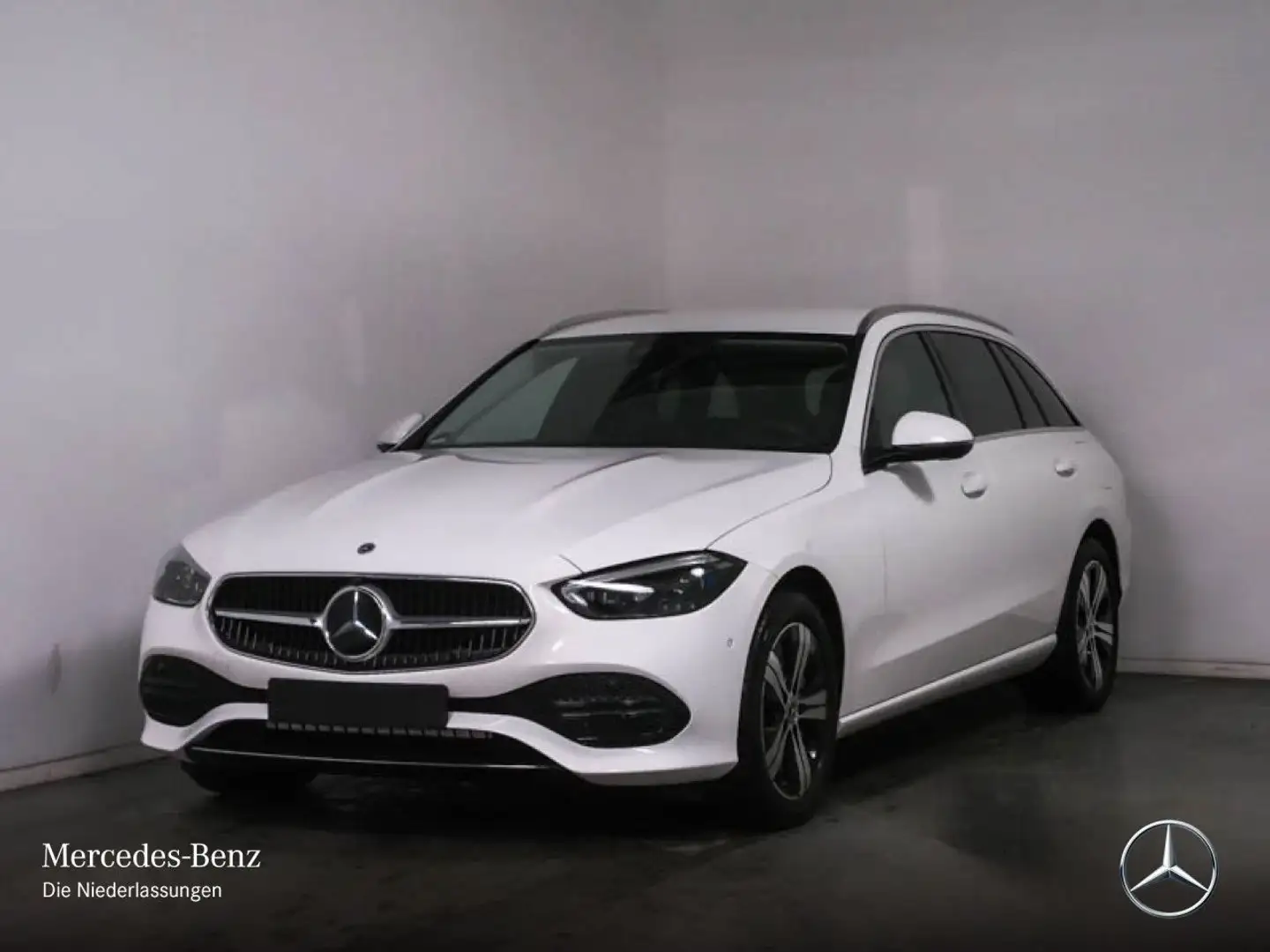 Mercedes-Benz C 300 e T AVANTG+360+KEYLESS+9G Blanc - 2
