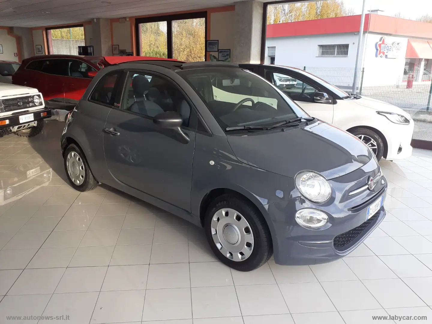 Fiat 500C Cabrio HYBRID CULT CABRIO Grau - 1