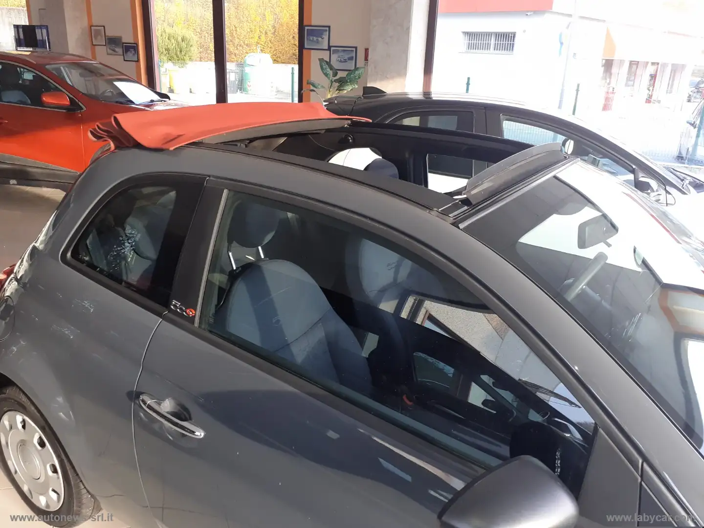 Fiat 500C Cabrio HYBRID CULT CABRIO Grau - 2