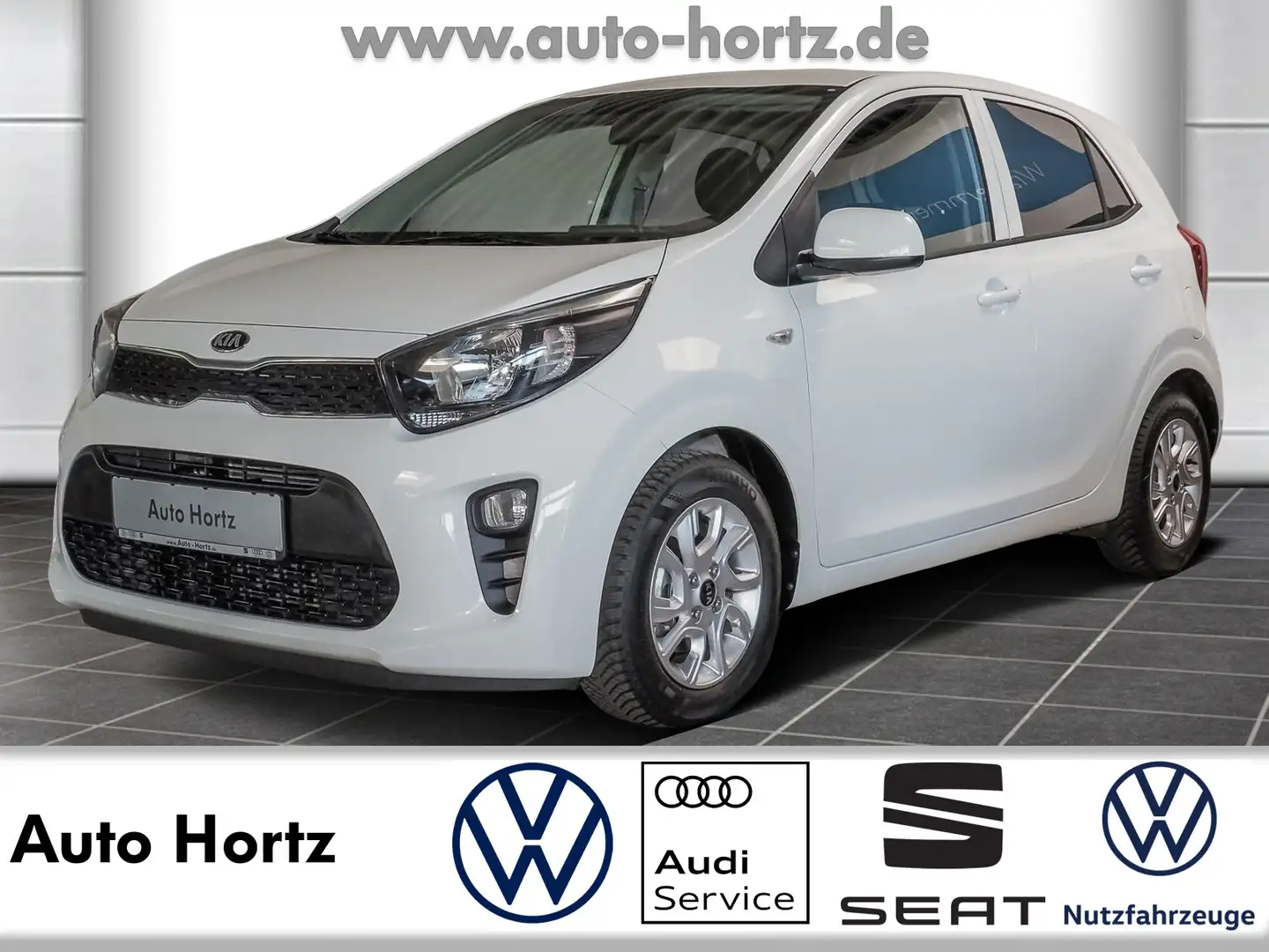 Kia Picanto 1.2 Dream Team ISG (EURO 6d-TEMP)  Navi Weiß - 1