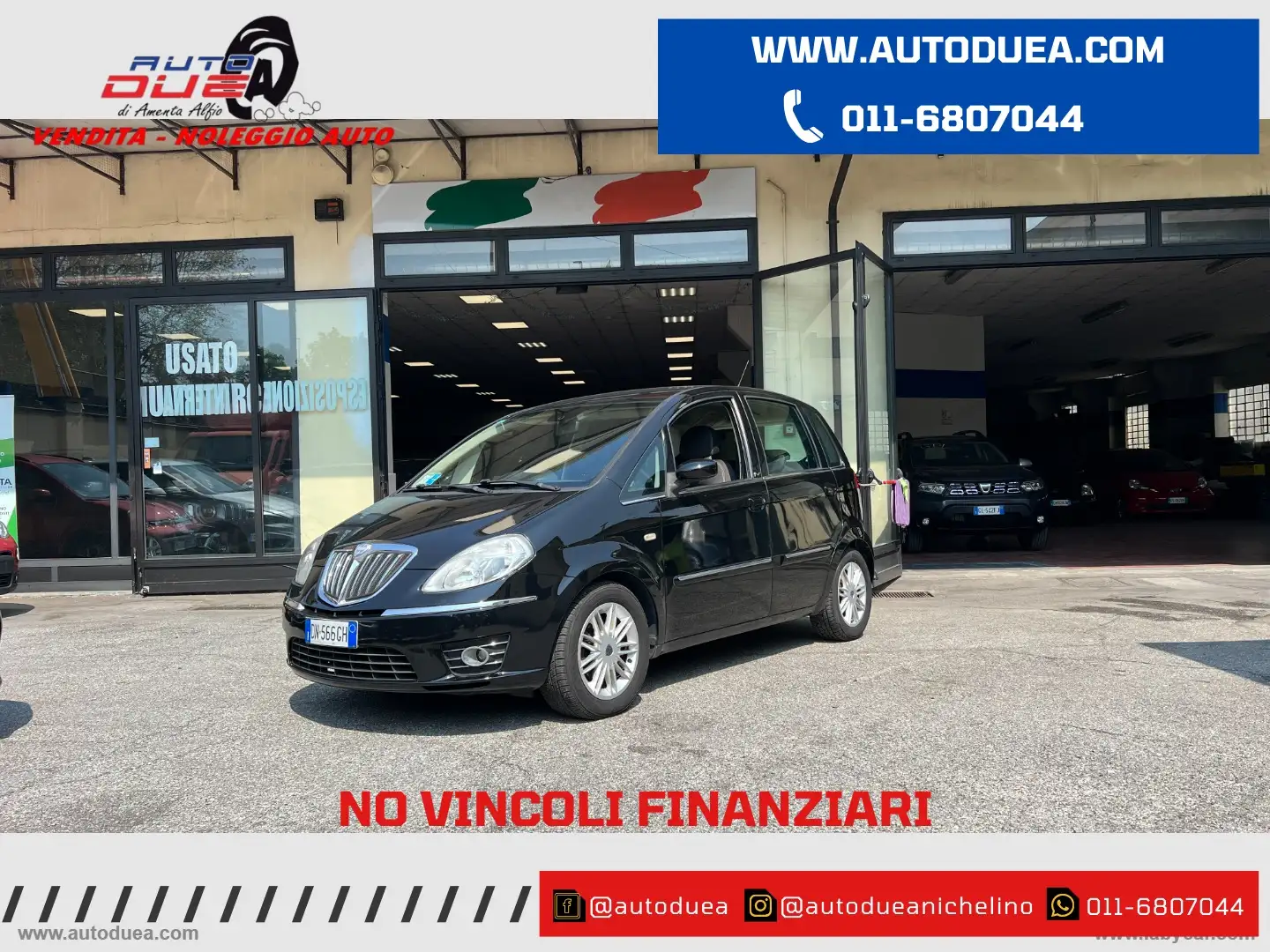 Lancia MUSA GPL 1.4 16V Oro Schwarz - 2