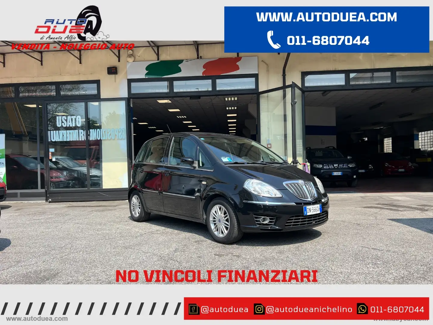 Lancia MUSA GPL 1.4 16V Oro Schwarz - 1