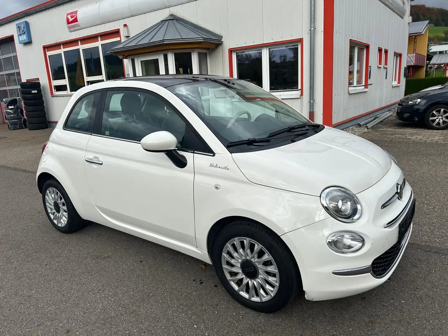Fiat 500 DolceVita Hybrid Panorama Apple CarPlay Weiß - 2