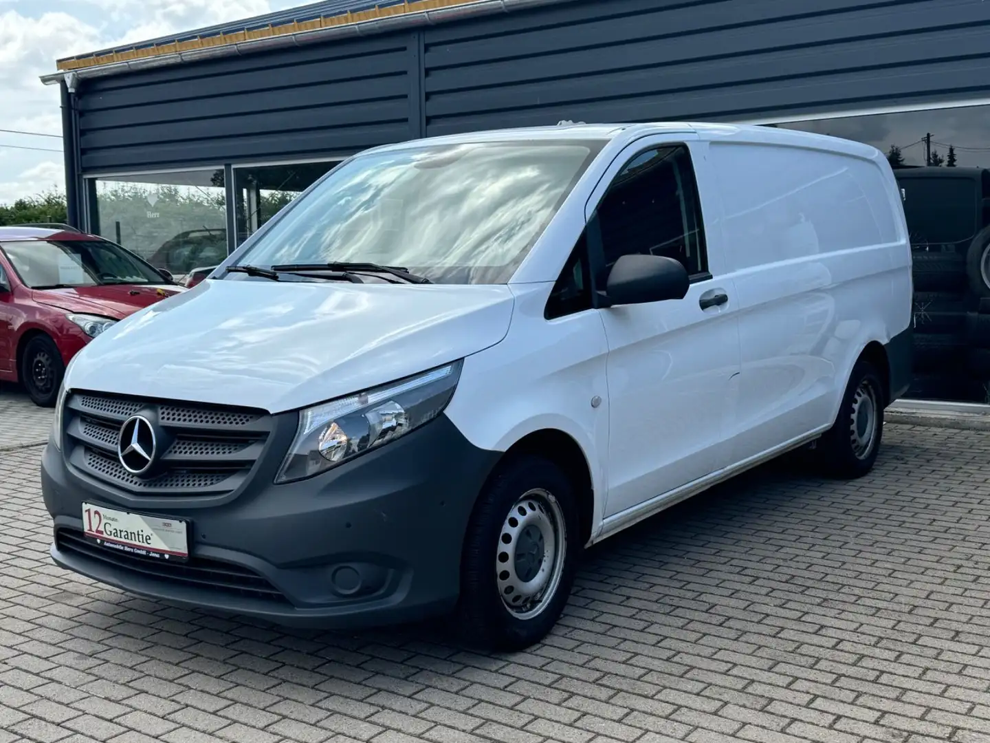 Mercedes-Benz Vito AHK*116*Lang*MwSt*Klima*PDC*Inspektion NEU* Weiß - 1