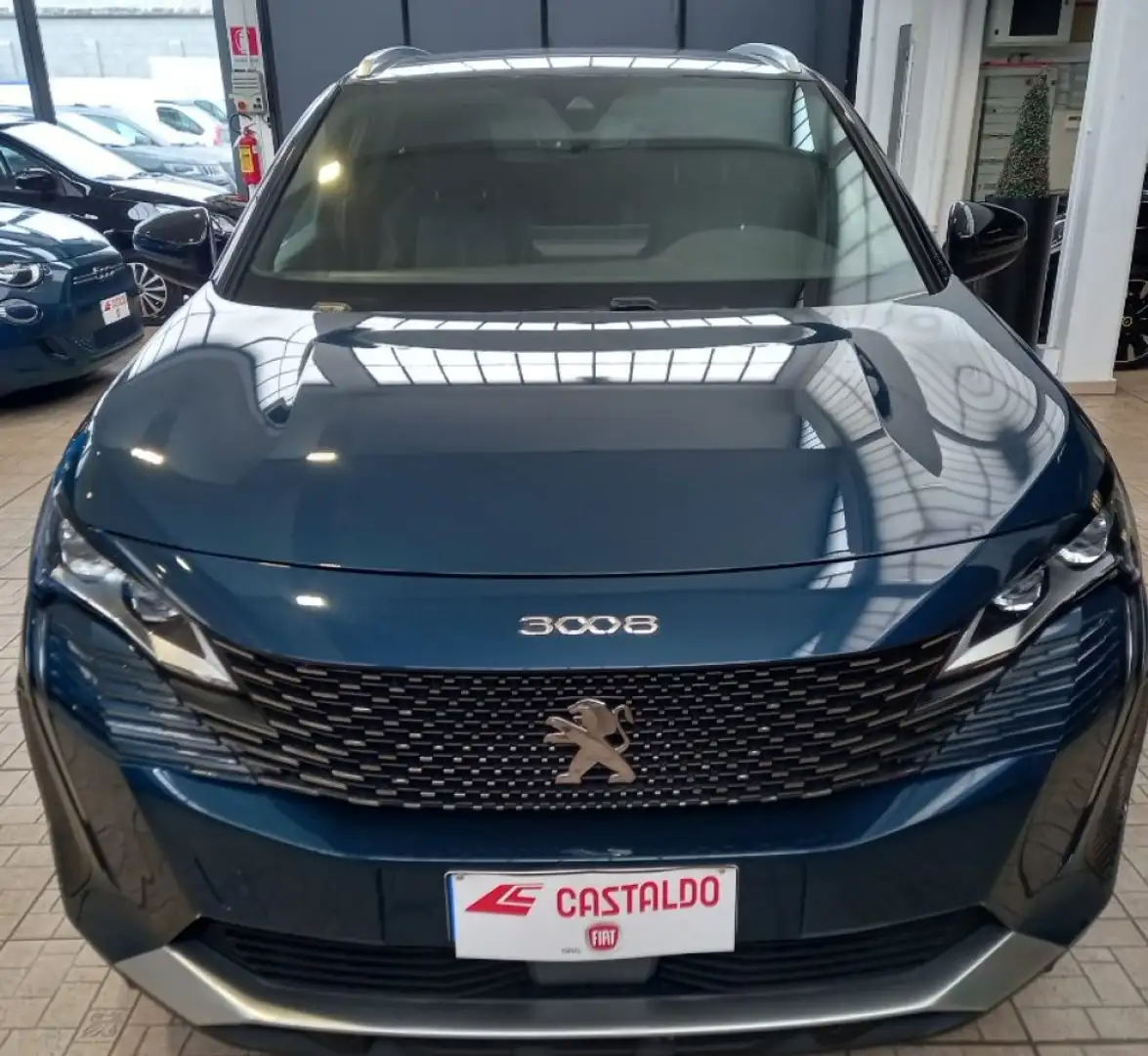 Peugeot 3008 1.2 130 S&S EAT8 GT Bleu - 1