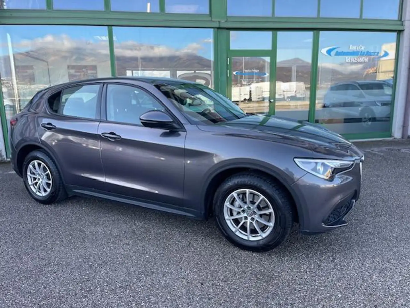 Alfa Romeo Stelvio 2.2 Turbodiesel 160 CV AT8 RWD PELLE TOTALE Grau - 2