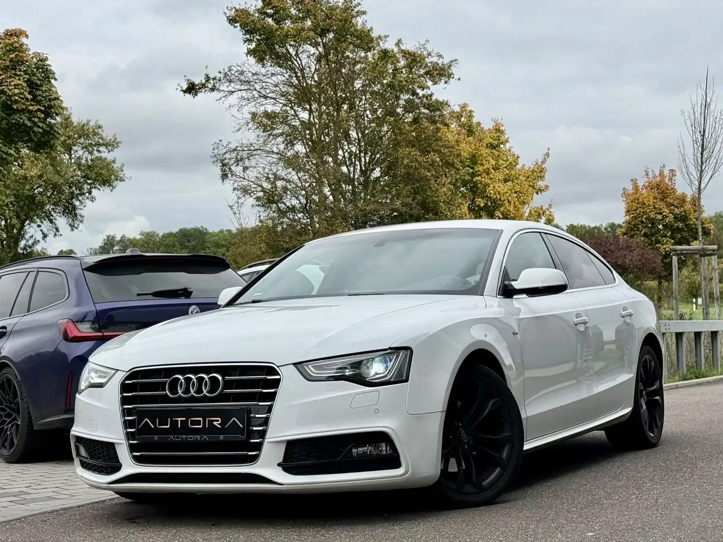 Audi A5 Sportback 2.0 TDI S-LINE+|SHZ|XENON|DSP|TOP| White - 1