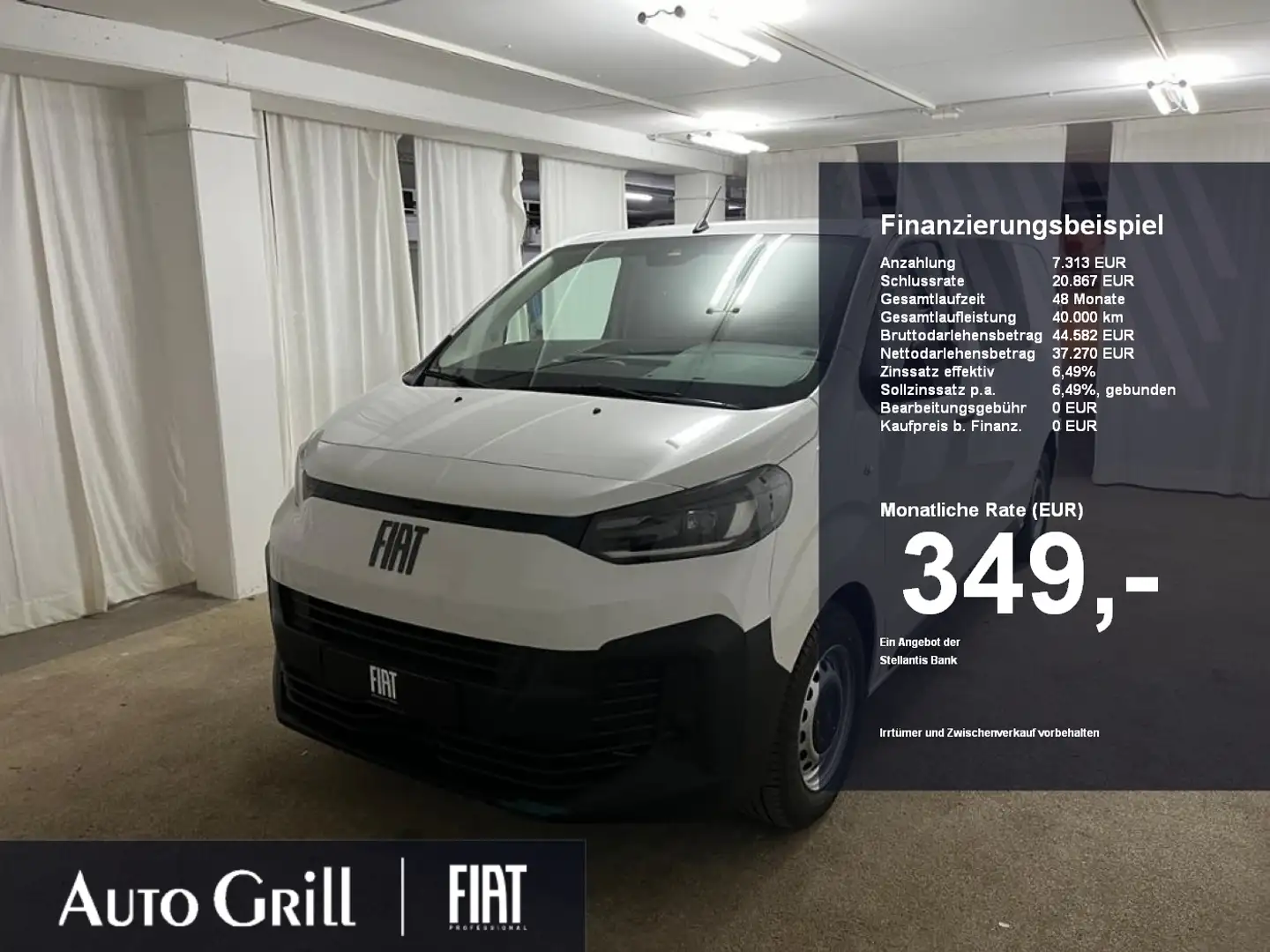 Fiat Scudo L2 Automatik RüKa CarPlay LaderaumHolz Fehér - 1