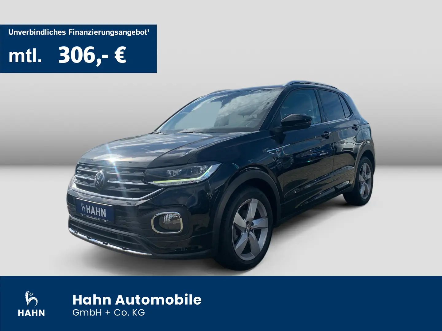 Volkswagen T-Cross 1.0TSI DSG R-Line LED Navi ACC CAM Sitzh Schwarz - 1