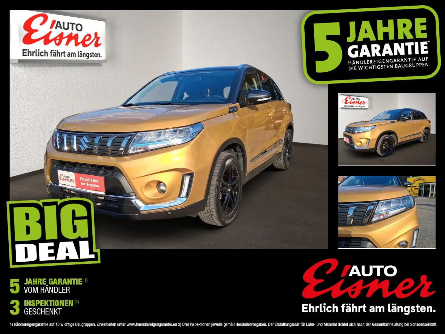 Suzuki Vitara 1.4 GL DITC HYBRID Flash Schwarz - 1